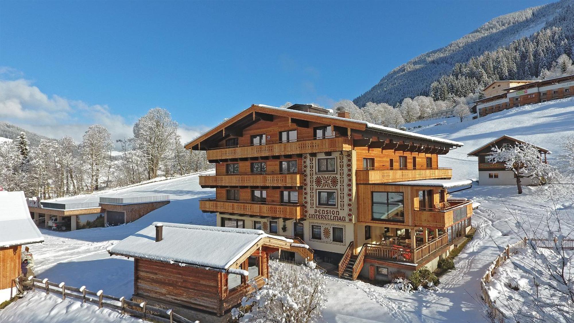 Ski In Ski Out Hotel Unterellmau Saalbach-Hinterglemm Exterior photo
